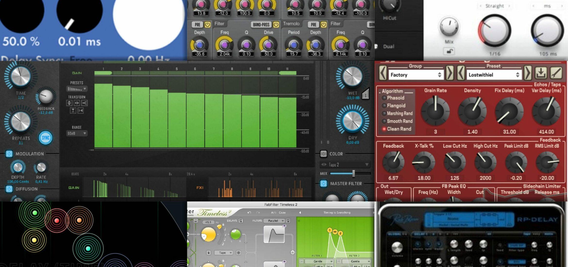 8 Mind-Blowing Delay Plugins, Free and Paid