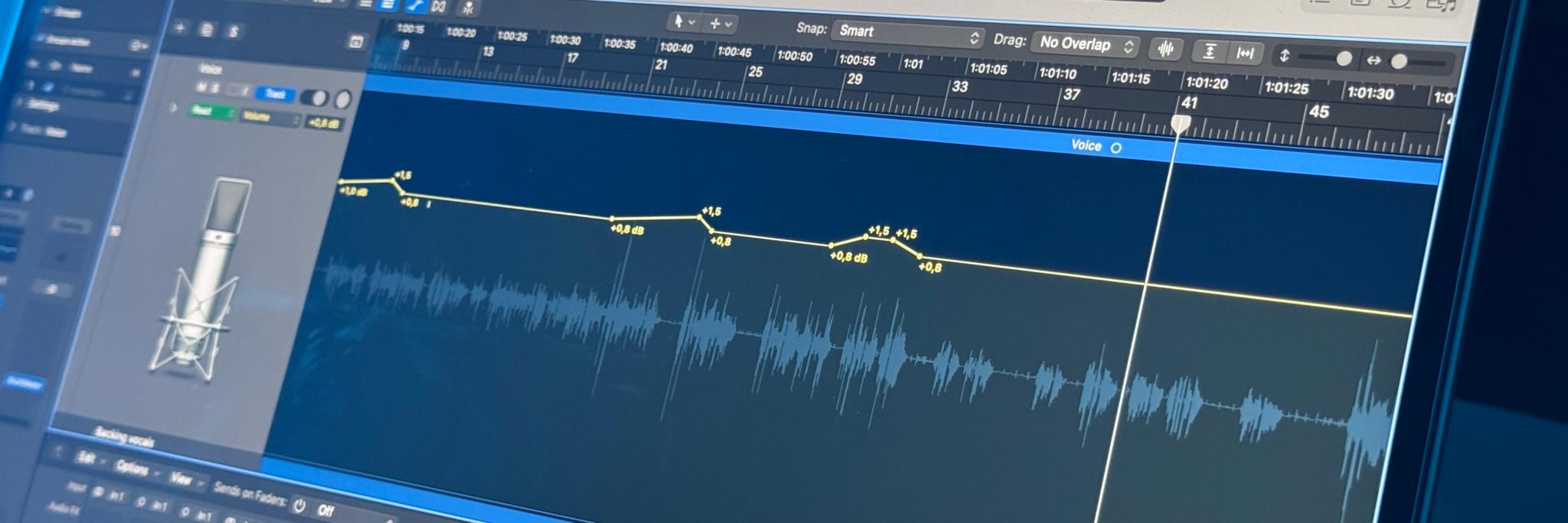 Automation Volume in Logic Pro Track