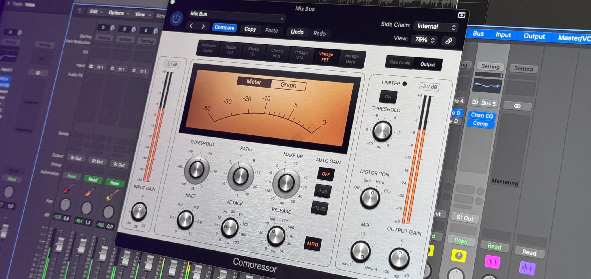 Compressor Mix Bus
