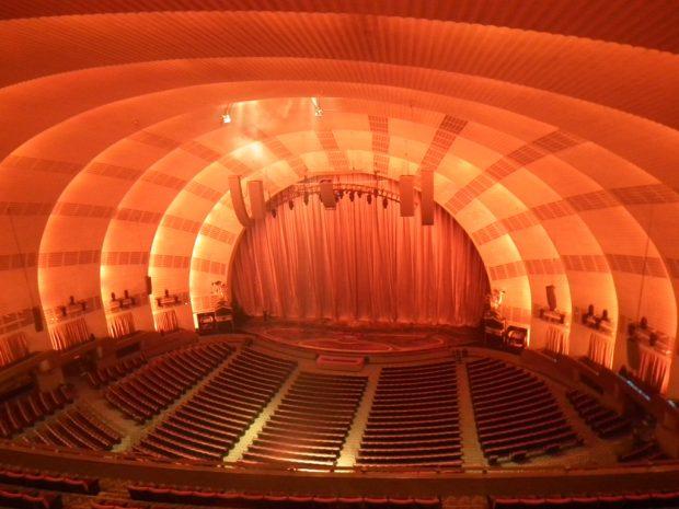 Radio City Music Hall Stage with a large hall reverb