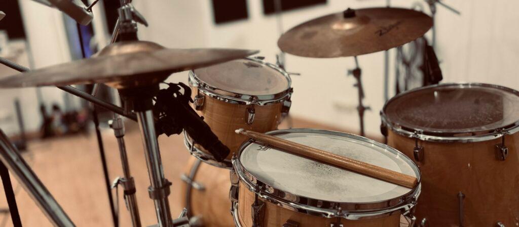 Mic'd Drum Kit for Recording