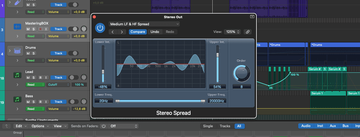 Stereo Spread Logic Plugin