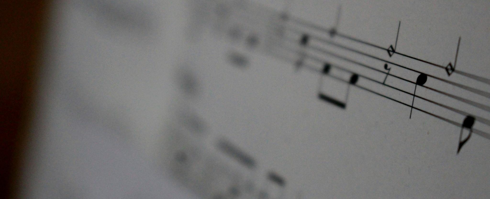 song melody partiture