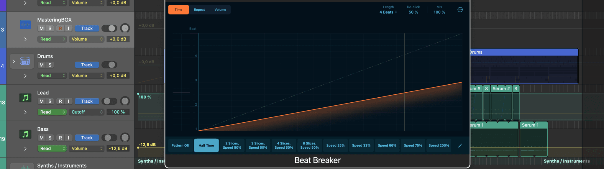 beat breaker logic effect plugin