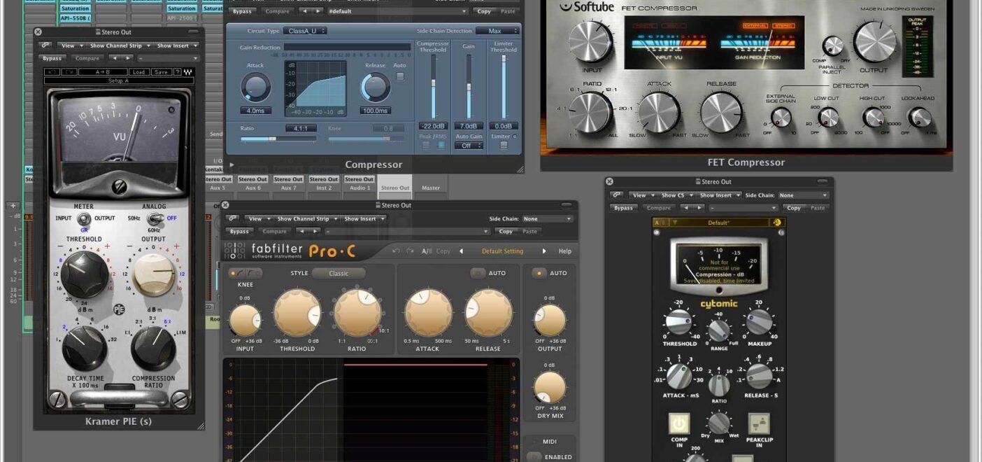 The Best Compressor Plugins for Windows and Mac