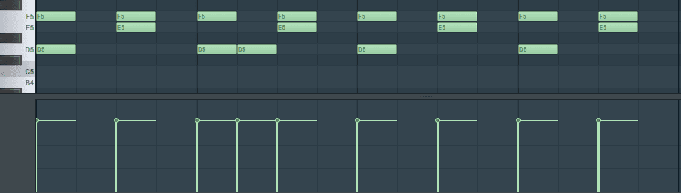 Rigid MIDI data on a grid