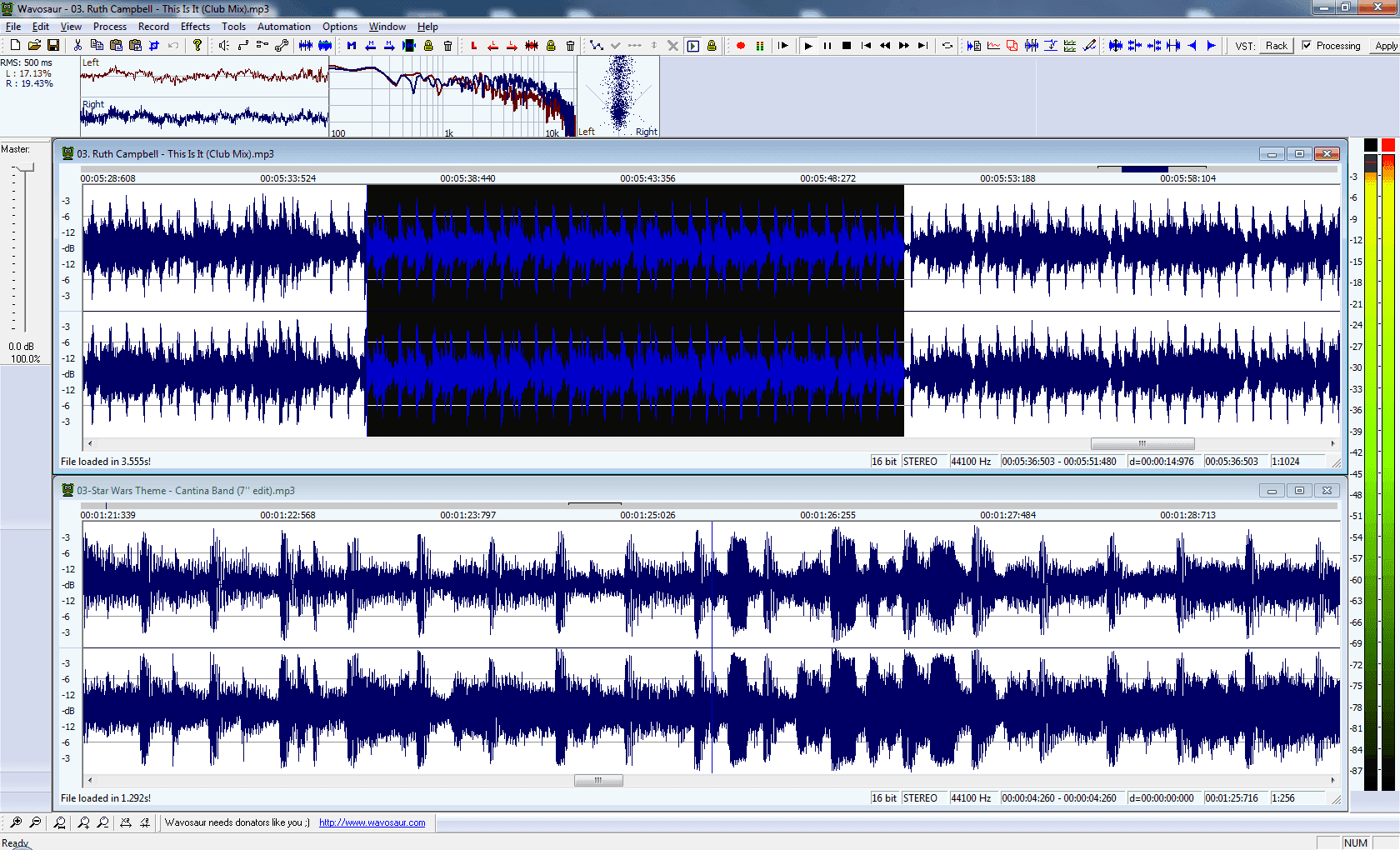 wavosaur audio editing