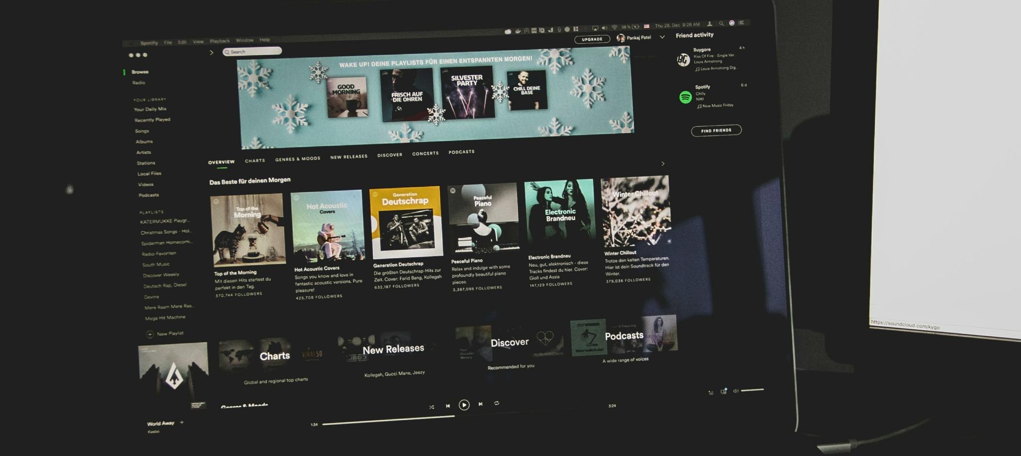 researching spotify playlists