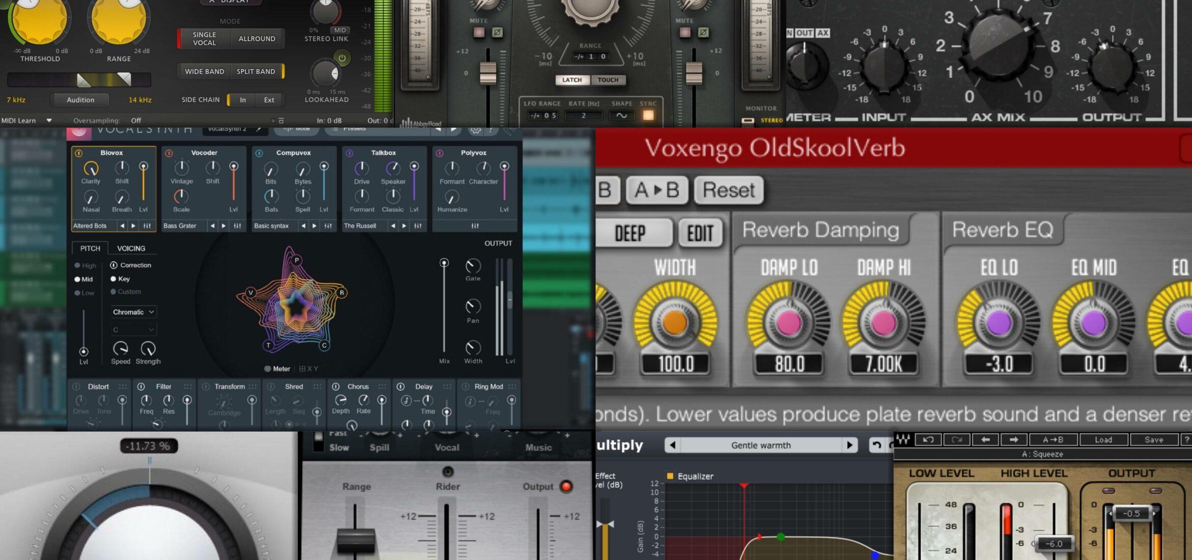 Top 10 Vocal Plugins: Best Free & Paid Plugins for Vocals