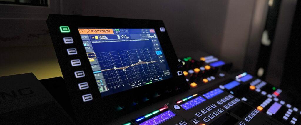 Adjusting Parametric EQ on the Mixing Console