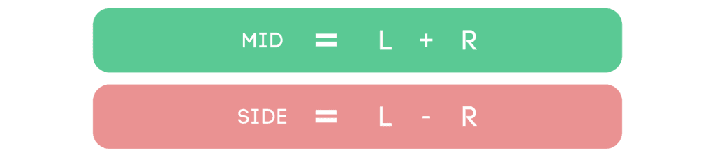 mid/side formulas
