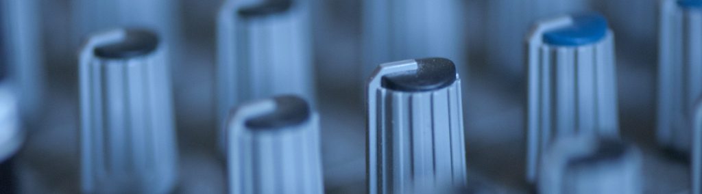 EQ and Panning knobs