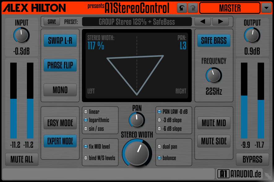 free plugins for mac stereo control