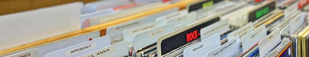 Vinyl sorted by genre