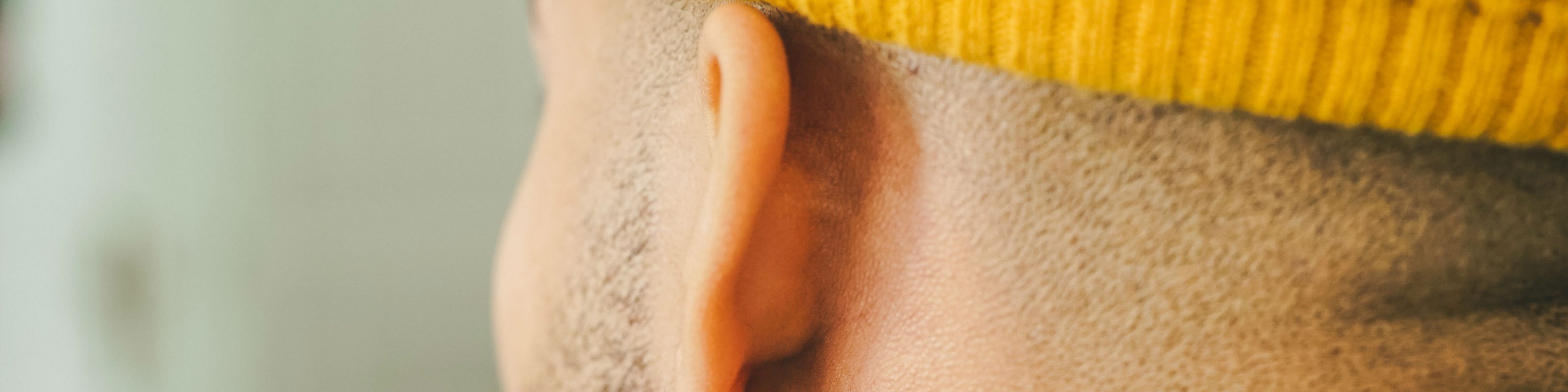 A mans ear