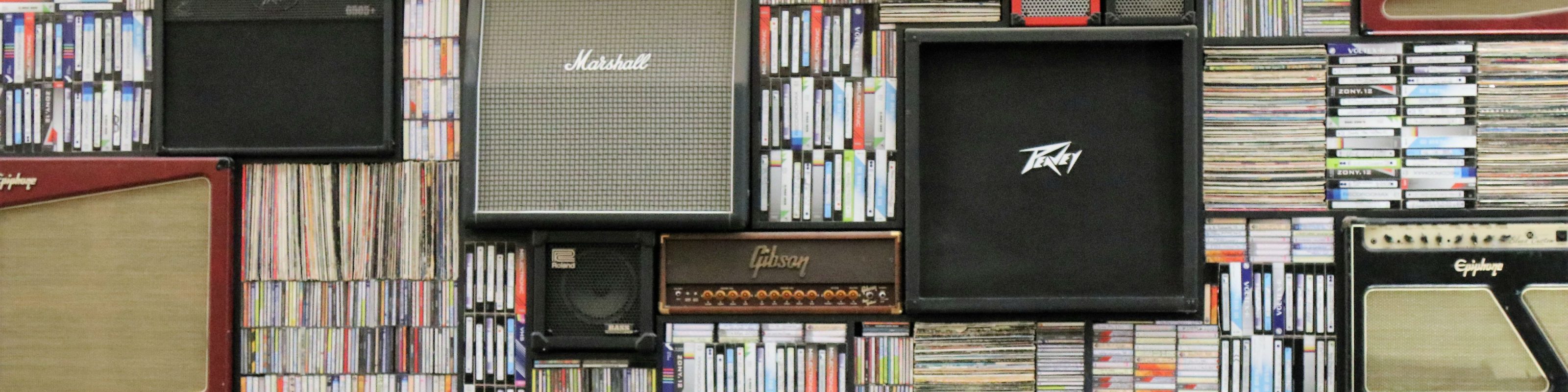 A collection of guitar amps for reamping