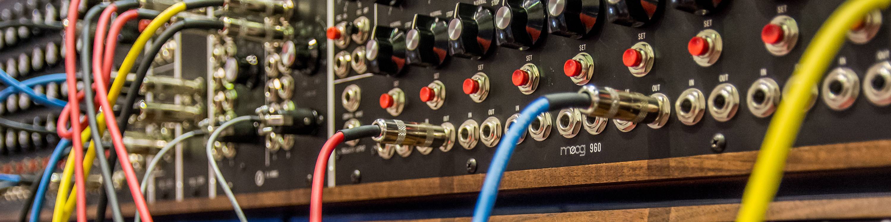 A modular wall mounted synthesiser that can be condensed into a simple bass VST