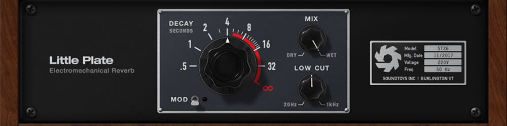 Soundtoys Little Plate reverb plugin