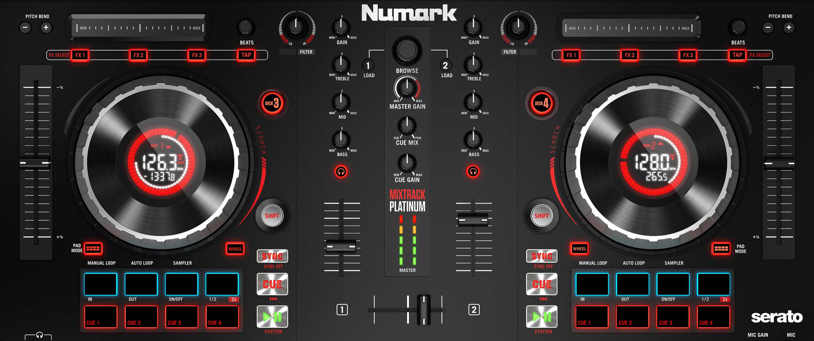 Numark Mixtrack Platinum