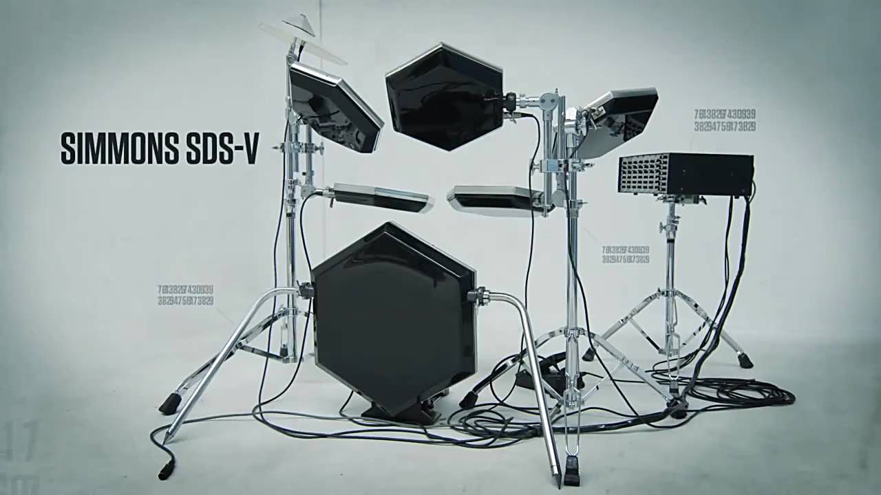 Simmons SDS-V electronic drum kit